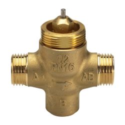 Danfoss Durchgangsventil VZL2, DN 15, Kvs 1,6m3/h, PN 16, G 1/2"... DANFOSS-065Z2074 5702421535288 (Abb. 1)