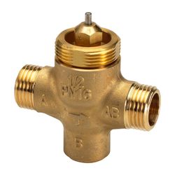 Danfoss Durchgangsventil VZL2, DN 15, Kvs 0,6m3/h, PN 16, G 1/2"... DANFOSS-065Z2072 5702421535264 (Abb. 1)
