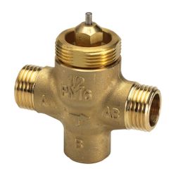 Danfoss Durchgangsventil VZL2, DN 15, Kvs 0,6m3/h, PN 16, G 1/2"... DANFOSS-065Z2072 5702421535264 (Abb. 1)
