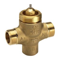 Danfoss Durchgangsventil VZL2, DN 15, Kvs 1,6m3/h, PN 16, G 1/2"... DANFOSS-065Z2074 5702421535288 (Abb. 1)