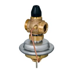 Danfoss Volumenstromregler AVQT mit Anschluss für Thermostat, DN 15, Kvs 1,6m3/h, PN ... DANFOSS-003H6759 5702421542804 (Abb. 1)