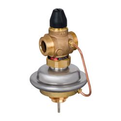 Danfoss Volumenstromregler AVQT mit Anschluss für Thermostat, DN 15, Kvs 1,6m3/h, PN ... DANFOSS-003H6759 5702421542804 (Abb. 1)