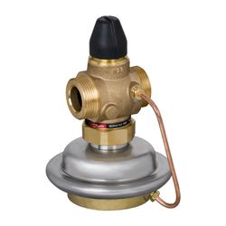 Danfoss Volumenstromregler AVQT mit Anschluss für Thermostat, DN 15, Kvs 1,6m3/h, PN ... DANFOSS-003H6759 5702421542804 (Abb. 1)