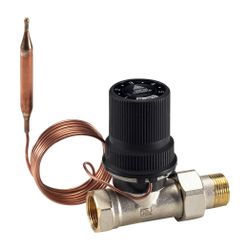 Danfoss Ventilgehäuse RAV, DN 20/8, R 3/4", Durchgangsausführung, matt vernickelt, 01... DANFOSS-013U0022 5702420010373 (Abb. 1)
