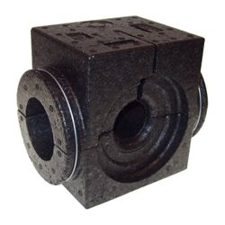 Danfoss EPP-Isolierschale für ASV-P/PV/I/M und USV-I/M, DN 25, bis 120 Grad C, Schwar... DANFOSS-003L8172 5702421602942 (Abb. 1)