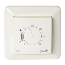 Danfoss elektronisches Thermostat ECtemp 532 230V, 5-35 Grad C mit Raum-/Leitungsfühl... DANFOSS-088L0035 5703466129005 (Abb. 1)