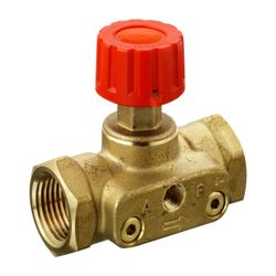 Danfoss Strangabsperr- und Messventil ASV-M ASV-M 15, Rp 1/2" Innengewinde, 003L7691... DANFOSS-003L7691 5702421528068 (Abb. 1)