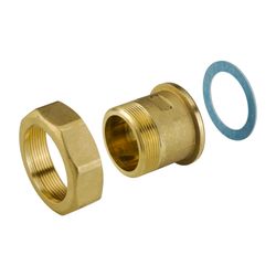 Danfoss Gewindenippel für G 2" A, DN 40, inklusive Überwurfmutter und Dichtung, 003Z0... DANFOSS-003Z0279 5702421561607 (Abb. 1)