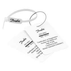 Danfoss Kennschild und Bänder, für MSV-Serie, 003Z4660... DANFOSS-003Z4660 5702420086941 (Abb. 1)