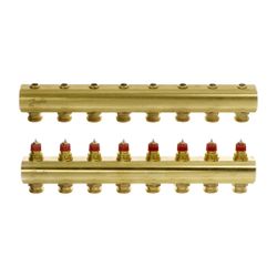 Danfoss Verteiler für Fussbodenheizungen FHF-8, 8 Kreise, ohne Durchflussanzeige, 088... DANFOSS-088U0508 5702420080871 (Abb. 1)