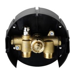 Danfoss Wandeinbaukasten für Fussbodenheizung Abdeckung quadratisch G 3/4" A, 003L100... DANFOSS-003L1000 5702420037714 (Abb. 1)