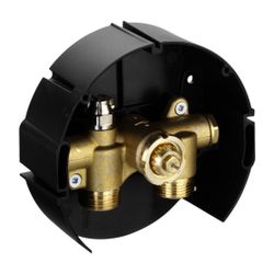 Danfoss Wandeinbaukasten für Fussbodenheizung Abdeckung quadratisch G 3/4" A, 003L100... DANFOSS-003L1000 5702420037714 (Abb. 1)