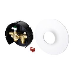 Danfoss Wandeinbaukasten für Fussbodenheizung Abdeckung rund, G 3/4" A, 003L1015... DANFOSS-003L1015 5702420047638 (Abb. 1)