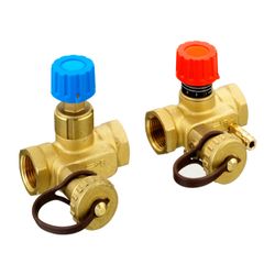 Danfoss Absperrventil und Regulierventil Set USV, DN 25, mit USV-I und USV-M, Rp 1", ... DANFOSS-003Z2143 5702420068145 (Abb. 1)