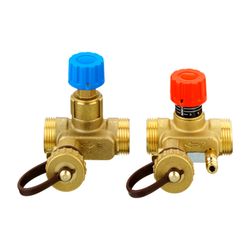 Danfoss Absperrventil und Regulierventil Set USV, DN 25, mit USV-I und USV-M, Rp 1", ... DANFOSS-003Z2143 5702420068145 (Abb. 1)