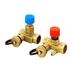 Danfoss Absperrventil und Regulierventil Set USV, DN 25, mit USV-I und USV-M, Rp 1", ... DANFOSS-003Z2143 5702420068145 (Abb. 1)