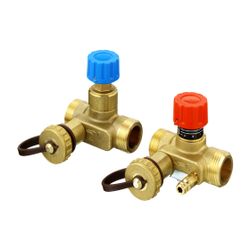 Danfoss Absperrventil und Regulierventil Set USV, DN 25, mit USV-I und USV-M, Rp 1", ... DANFOSS-003Z2143 5702420068145 (Abb. 1)