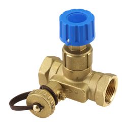 Danfoss Strangabsperrventil USV-M USV-M 20, Rp 3/4" Innengewinde, aufrüstbar, 003Z212... DANFOSS-003Z2122 5702420082417 (Abb. 1)