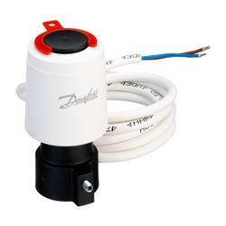 Danfoss thermischer Stellantrieb TWA-A NC, Kabel 1,2m, 24V AC/DC, für RA-Gehäuse, 088... DANFOSS-088H3110 5702420049601 (Abb. 1)