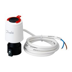 Danfoss thermischer Stellantrieb TWA-A NC, Kabel 1,2m, 24V AC/DC, für RA-Gehäuse, 088... DANFOSS-088H3110 5702420049601 (Abb. 1)