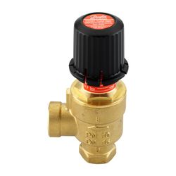 Danfoss Überströmventil AVDO, DN 15, Rp 1/2", Eckausführung, mit Innen-Muffengewinde,... DANFOSS-003L6002 5702420017136 (Abb. 1)