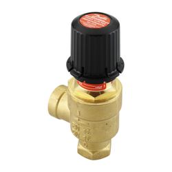 Danfoss Überströmventil AVDO, DN 15, Rp 1/2", Eckausführung, mit Innen-Muffengewinde,... DANFOSS-003L6002 5702420017136 (Abb. 1)