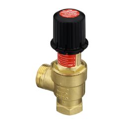 Danfoss Überströmventil AVDO, DN 20, Rp 3/4", Eckausführung, mit Innen-Muffengewinde ... DANFOSS-003L6008 5702420017129 (Abb. 1)