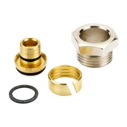Danfoss Klemmverbinder, R 1/2" Außengewinde auf 16x2mm, für Alu-Verbundrohre AluPex... DANFOSS-013G4176 5702420036731 (Abb. 1)