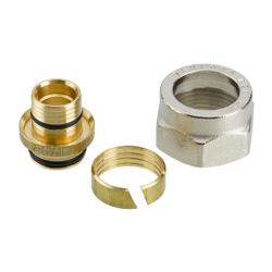 Danfoss Klemmverbinder, G 3/4" Innengewinde auf 17x2mm, für VPE-Kunststoffrohre PEX... DANFOSS-013G4162 5702420033419 (Abb. 1)