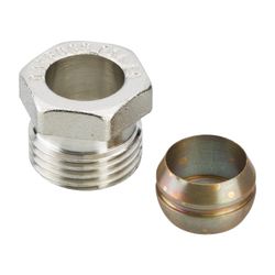 Danfoss Klemmverbinder, R 1/2" Außengewinde auf 14mm, für Stahl- und Kupferrohre, ver... DANFOSS-013G4114 5702420033181 (Abb. 1)