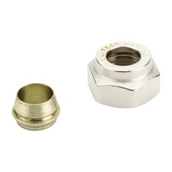 Danfoss Klemmverbinder, G 3/4" Innengewinde auf 15mm, für Stahl- und Kupferrohre... DANFOSS-013G4125 5702420033242 (Abb. 1)