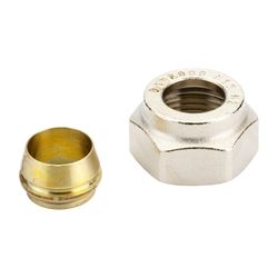 Danfoss Klemmverbinder, G 3/4" Innengewinde auf 18mm, für Stahl- und Kupferrohre... DANFOSS-013G4128 5702420033280 (Abb. 1)