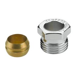 Danfoss Klemmverbinder, R 1/2" Außengewinde auf 14mm, für Stahl- und Kupferrohre, ver... DANFOSS-013G4194 5702420071459 (Abb. 1)