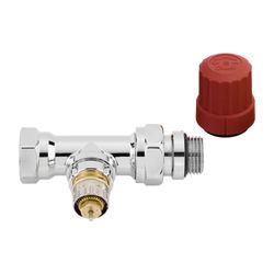 Danfoss Ventilgehäuse RA-NCX, DN 15, R 1/2", Durchgangsausführung, verchromt, 013G423... DANFOSS-013G4238 5702420072197 (Abb. 1)