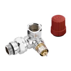 Danfoss Ventilgehäuse RA-NCX, DN 15, R 1/2", Winkelausführung links, verchromt, 013G4... DANFOSS-013G4240 5702420072173 (Abb. 1)