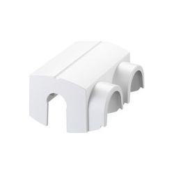 Danfoss Kunststoffabdeckung für VHS, Eckausführung, Badheizkörper, Weiß, 013G4673... DANFOSS-013G4673 5702420052533 (Abb. 1)