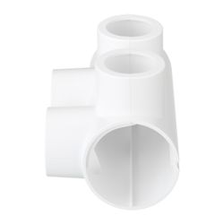 Danfoss Kunststoffverkleidung für VHS, Eckausführung, Rund, Kunststoff, RAL 9016, 013... DANFOSS-013G4755 5702420041070 (Abb. 1)