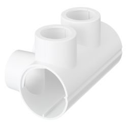 Danfoss Kunststoffverkleidung für VHS, Eckausführung, Rund, Kunststoff, RAL 9016, 013... DANFOSS-013G4755 5702420041070 (Abb. 1)