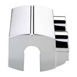 Danfoss Kunststoffabdeckung für VHS, Eckausführung, Badheizkörper, Chrom, 013G4779... DANFOSS-013G4779 5702420052564 (Abb. 1)
