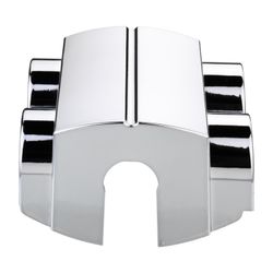 Danfoss Kunststoffabdeckung für VHS, Durchgangsausführung, Badheizkörper, Chrom, 013G... DANFOSS-013G4780 5702420052571 (Abb. 1)