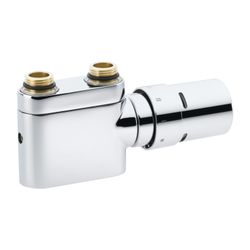 Danfoss Anschlussarmatur VHX Duo Set R 1/2", Durchgangsausführung, Chrom, 013G4276... DANFOSS-013G4276 5702420072777 (Abb. 1)