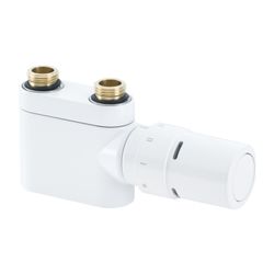 Danfoss Anschlussarmatur VHX Duo Set R 1/2", Durchgangsausführung, Verkehrsweiß, 013G... DANFOSS-013G4278 5702420072791 (Abb. 1)