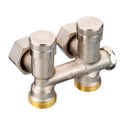 Danfoss Universalverschraubung RLV-K für Ventil-Heizkörper, Heizkörper R 1/2", Eckaus... DANFOSS-003L0282 5702421034415 (Abb. 1)