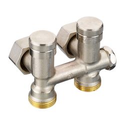 Danfoss Universalverschraubung RLV-K für Ventil-Heizkörper, Heizkörper R 1/2", Eckaus... DANFOSS-003L0282 5702421034415 (Abb. 1)