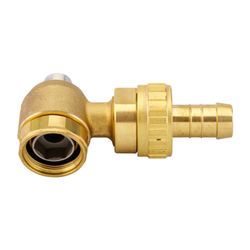 Danfoss Füll- und Entleerungsarmatur mit Schlauchtülle, für alle Rücklaufventile RLV,... DANFOSS-003L0152 5702420020112 (Abb. 1)