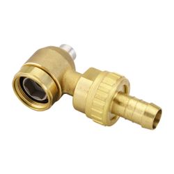 Danfoss Füll- und Entleerungsarmatur mit Schlauchtülle, für alle Rücklaufventile RLV,... DANFOSS-003L0152 5702420020112 (Abb. 1)