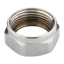 Danfoss Überwurfmutter vernickelt, R 3/4", für RA, RAV, RAV-L, FJV, RLV, AVDO und VMT... DANFOSS-013G3184 5702420069432 (Abb. 1)