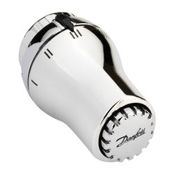 Danfoss Fühlerelement RAS-D Chrom, eingebauter Fühler, 013G5128... DANFOSS-013G5128 5702420049984 (Abb. 1)