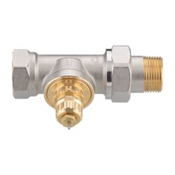 Danfoss Ventilgehäuse RA-G, DN 20, R 3/4", Durchgangsausführung, matt vernickelt, 013... DANFOSS-013G1677 5702420111001 (Abb. 1)