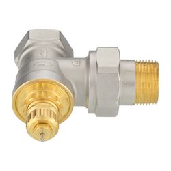 Danfoss Ventilgehäuse RA-G, DN 20, R 3/4", Eckausführung, matt vernickelt, 013G1678... DANFOSS-013G1678 5702420111261 (Abb. 1)